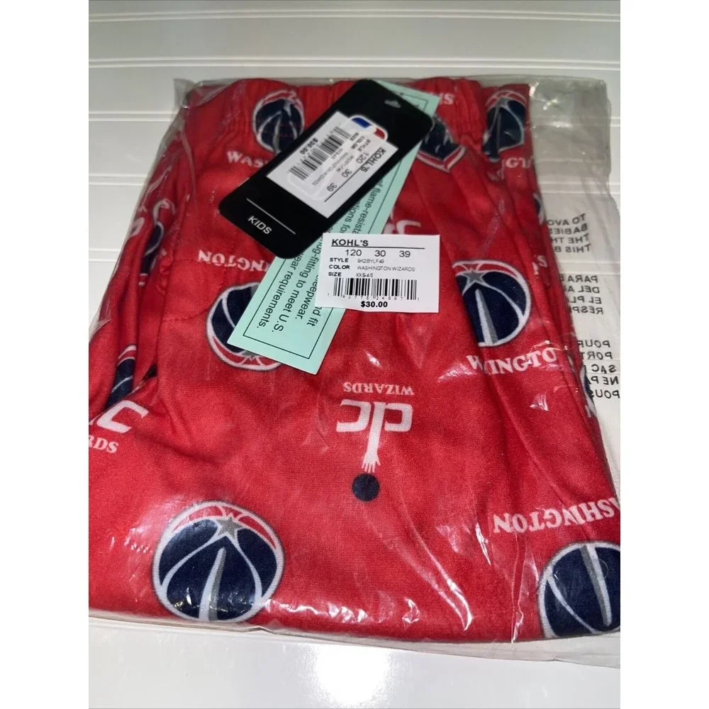 Little Boy's 4-5 Washington Wizards NBA Lounge Pants